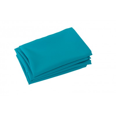 Serviette de table turquoise